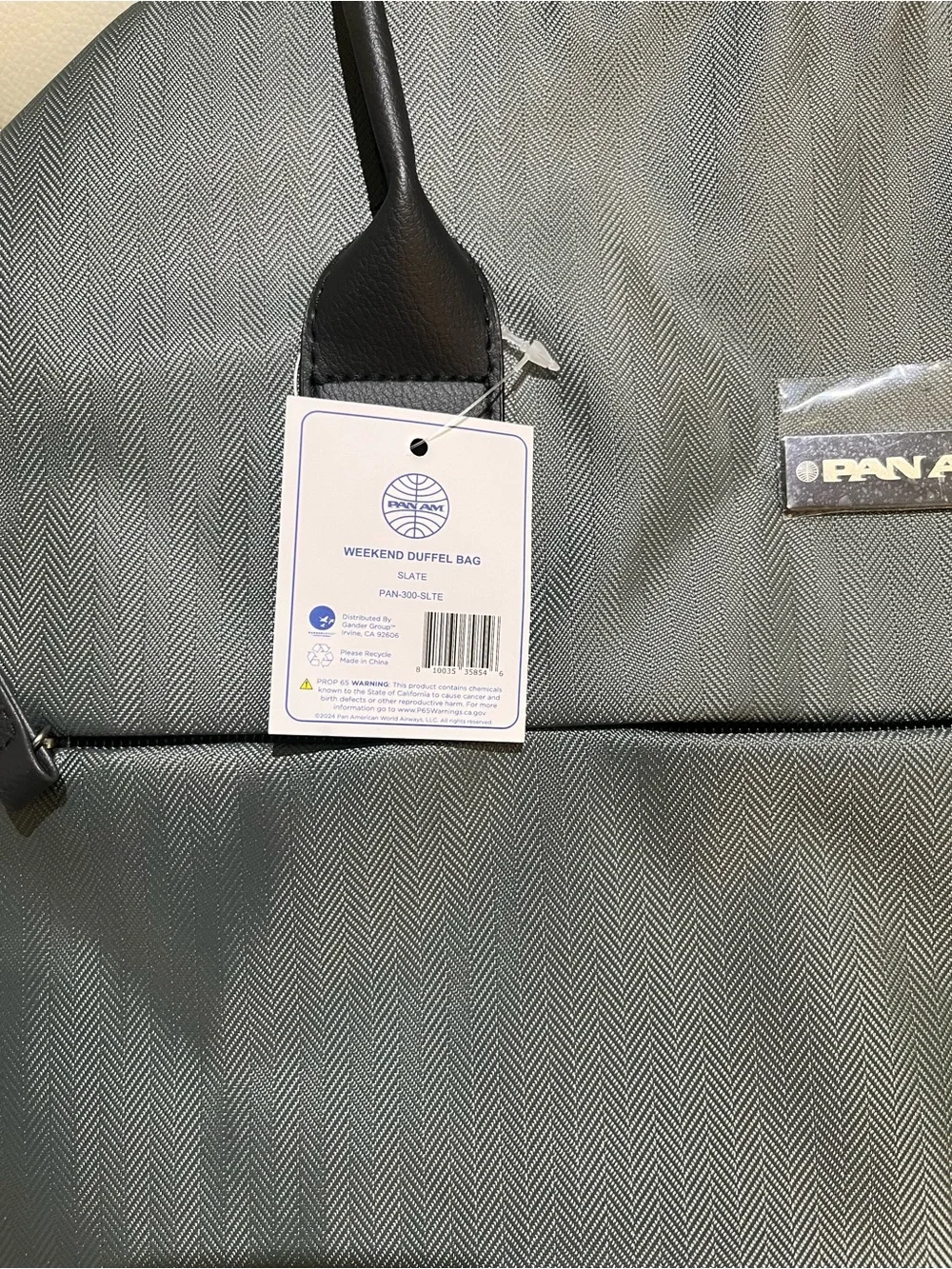 Pan Am Weekend Duffle Bag